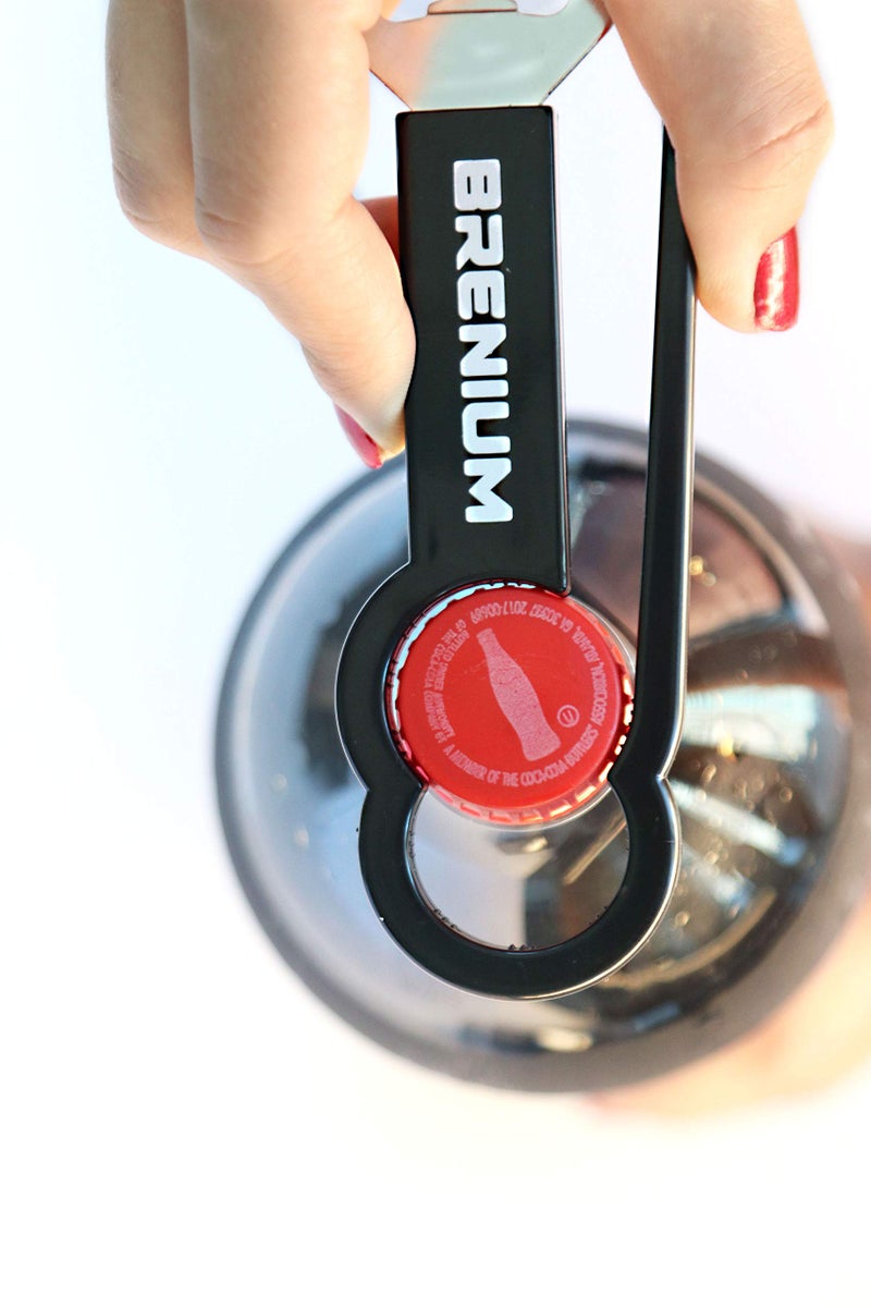BRENIUM Multifunctional Bottle Opener for Water and Beer, Plastic Water Bottles, Twist-Off, for Weak Hands, Seniors, Elderly, Rheumatoid Arthritis, Botle Gripper, Ergonomic - Image 3
